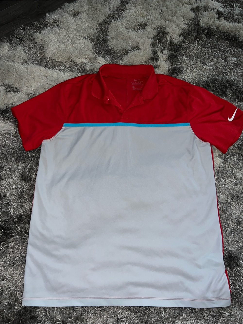 Nike Red Dri-FIT Performance Top